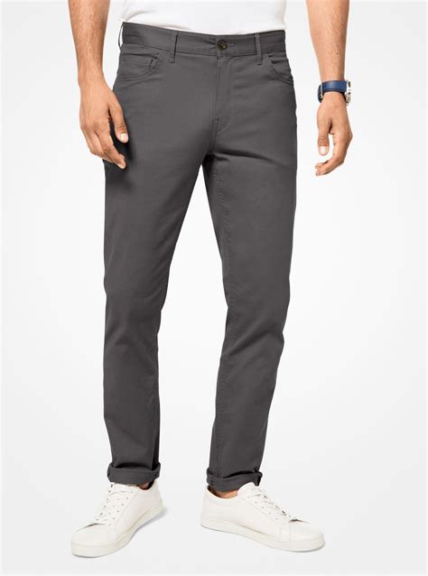 michael kors pants parker slim fit|michael kors stretch pants.